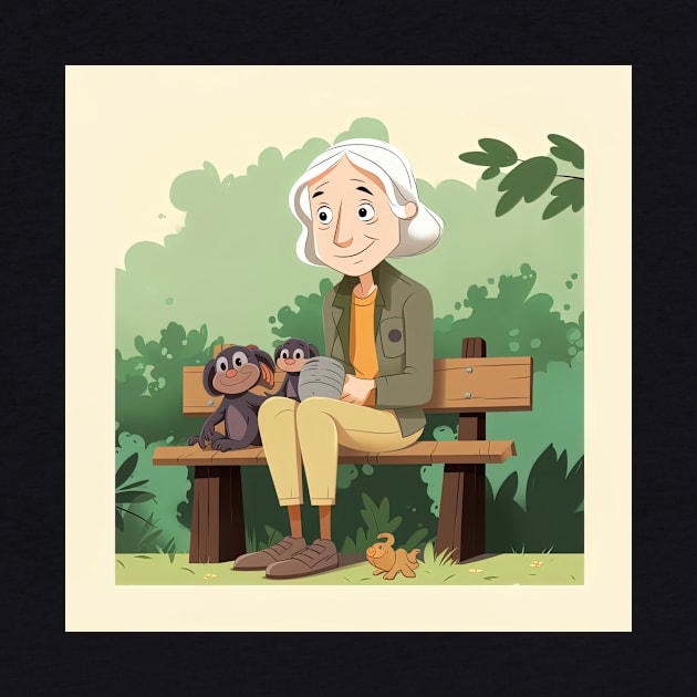 Jane Goodall by ComicsFactory